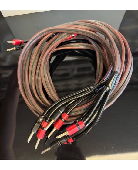 Audioquest Rocket 33 Bi-Wire Speaker Cable (3m x 2) With Banana Plugs (PL)