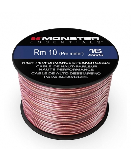 Monster 16 AWG Speaker Wire Copper Cable (Per meter)