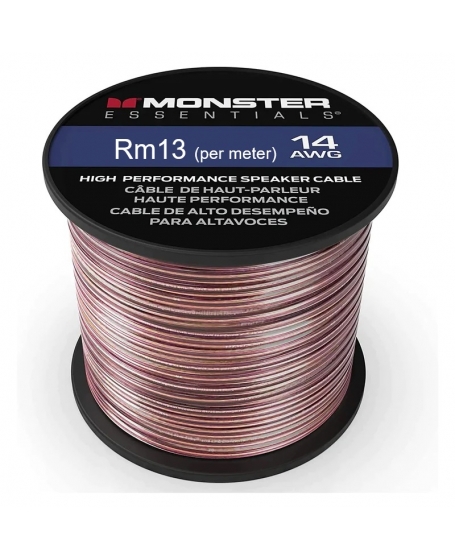Monster 14 AWG Speaker Wire Copper Cable (Per meter)