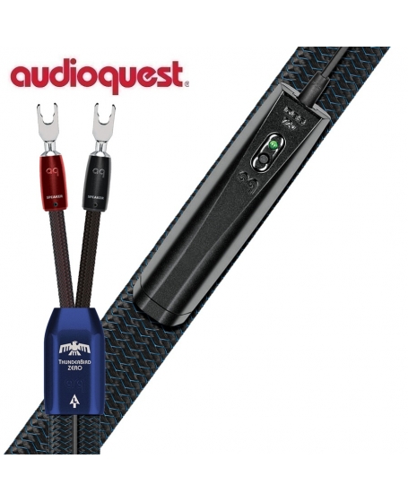 Audioquest ThunderBird ZERO Speaker Cable (3m x 2) Spade to Spade