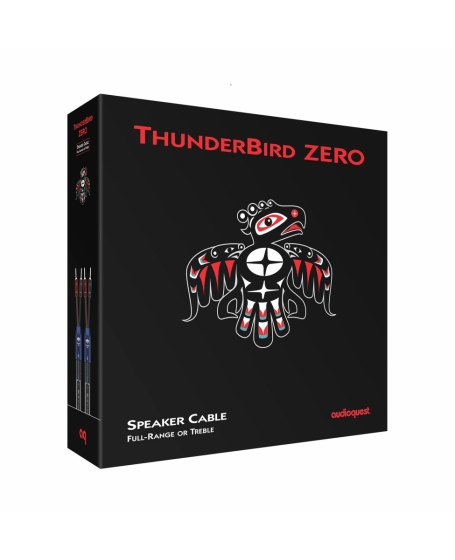 Audioquest ThunderBird ZERO Speaker Cable (3m x 2) Spade to Spade
