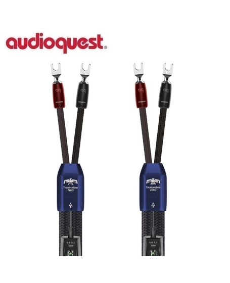Audioquest ThunderBird ZERO Speaker Cable (3m x 2) Spade to Spade