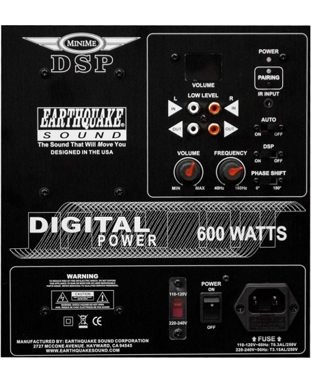 Earthquake MiniMe DSP P10 Powered Subwoofer  (Opened Box New)