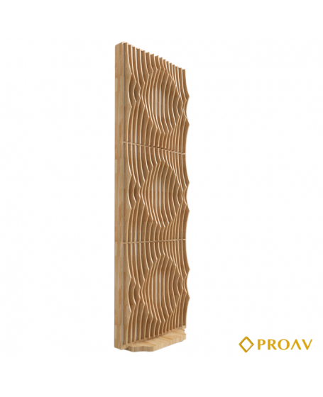Pro Av Auraluxe Diffusion Panel - Premium Acoustic Diffuser ( Single )