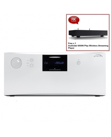 Myryad MXI2150 Integrated Amplifier Made in England FREE Audiolab 6000N Play Wireless Streaming Play