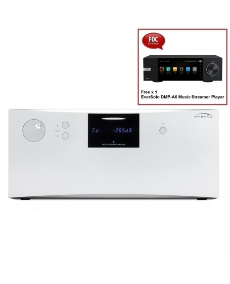 Myryad MXI2150 Integrated Amplifier Made in England FREE EverSolo DMP-A6 Music Streamer Player