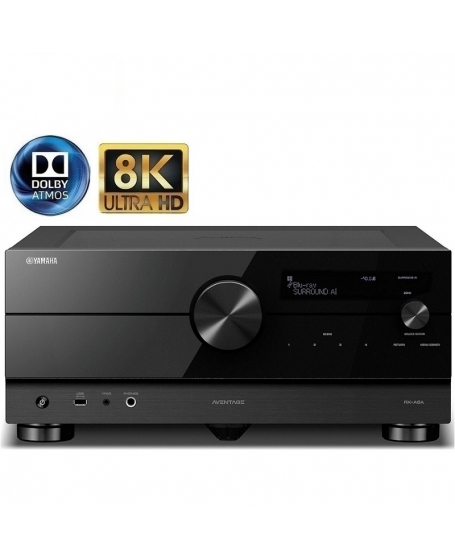 Yamaha Aventage RX-A8A 11.2Ch. 8K Atmos Network AV Receiver (DU)