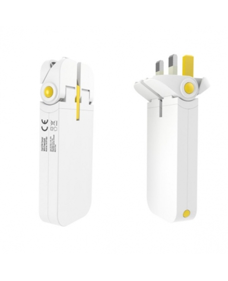 Oneadaptr Flip Power Dual Usb Charger & Powerbank