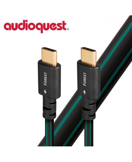 Audioquest Forest C Plug To C Plug USB 2.0 Cable 1.5m