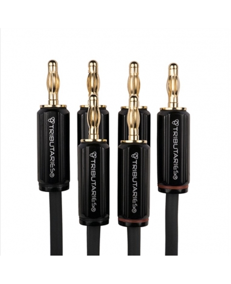 Tributaries 4BW-B Bi-Wire Center Speaker Cable 1.8 Meter ( Single Cable ) Assembled in USA