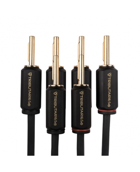 Tributaries 6BW-B Bi-Wire Center Speaker Cable 1.8 Meter ( Single Cable ) Assembled in USA