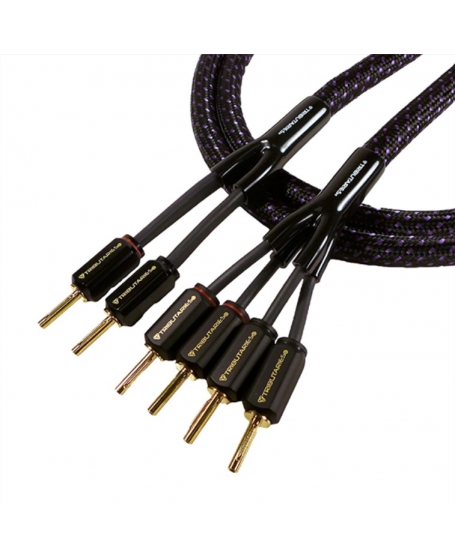 Tributaries 6BW-B Bi-Wire Center Speaker Cable 1.8 Meter ( Single Cable ) Assembled in USA