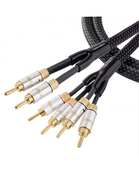 Tributaries 8BW-B Bi-Wire Center Speaker Cable 1.8 Meter ( Single Cable ) Assembled in USA