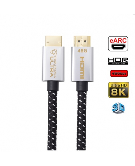 Tributaries UHDU Ultra 48G HDMI Cables 2Meter