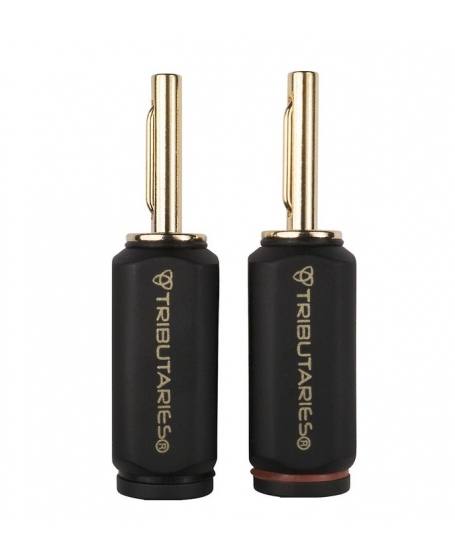 Tributaries Con-6BP Banana Plug Connectors ( Pair )