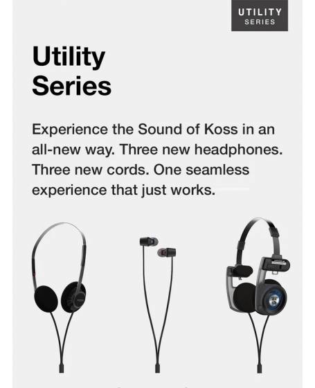 Koss KPH40 Utility On Ear Headphones