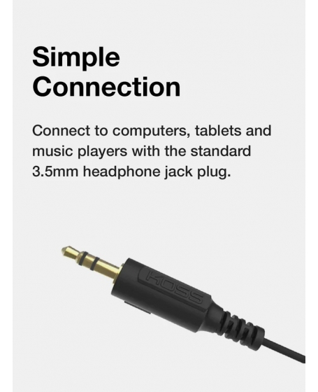 Koss KPH8v V2 On Ear Headphones