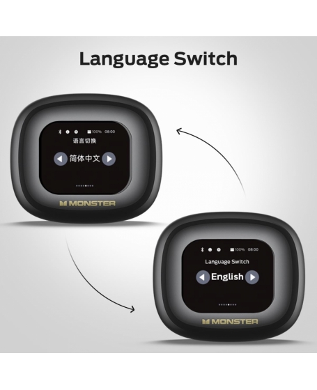 Monster Open Touch Pro 100 Bluetooth Earbuds