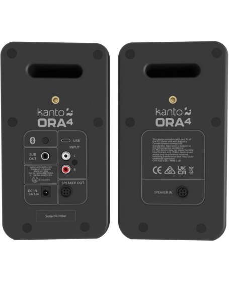 Kanto ORA4 Powered Desktop Speakers