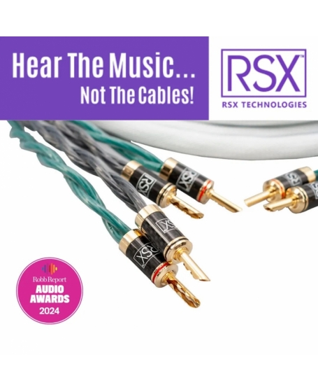 RSX Benchmark ER-61 Speaker Cable Made in USA
