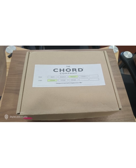 Chord ClearwayX Speaker Cable 5M (2.5m x 2) With Ohmic Banana (PL)