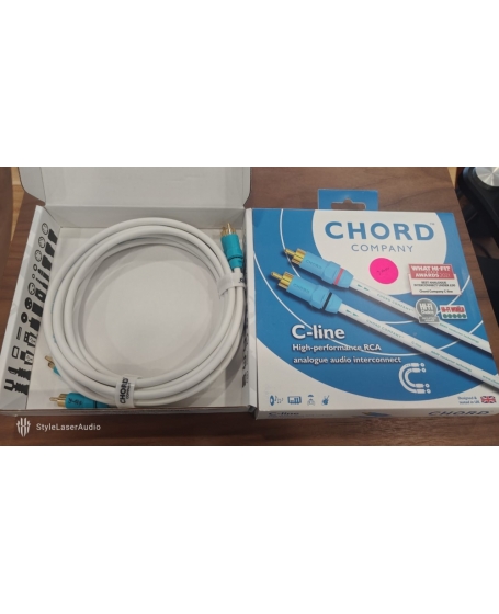 Chord C-Line RCA to RCA Interconnect Cable 2Meter (PL)