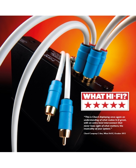 Chord C-Line RCA to RCA Interconnect Cable 1Meter (PL)