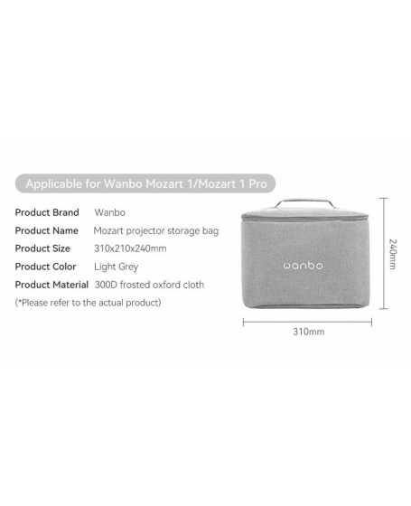 Wanbo Mozart 1 Pro 1200 ANSI Smart Projector