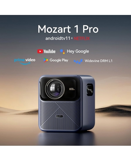 Wanbo Mozart 1 Pro 1200 ANSI Smart Projector