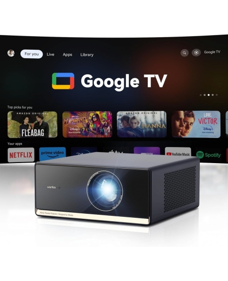 Wanbo X5 Pro 1100 ANSI Smart Projector - TOOS