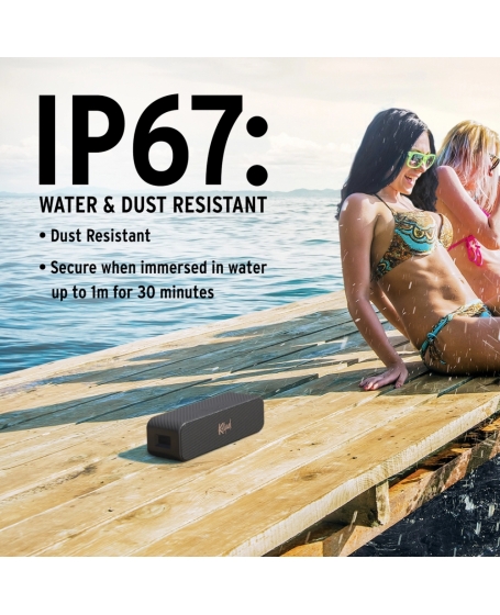 Klipsch Detroit Portable Bluetooth Speaker
