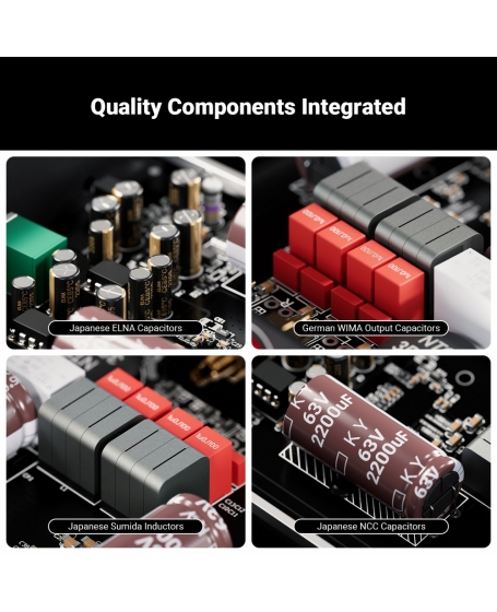 Fosi Audio V3-48V Mini Stereo Power Amplifier