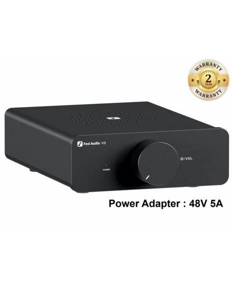Fosi Audio V3-48V Mini Stereo Power Amplifier