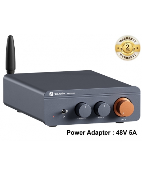 Fosi Audio BT20A Pro-DG-48V Bluetooth Stereo Power Amp