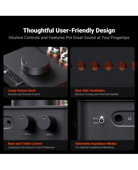 Fosi  Audio GR70 Tube Headphone Amp