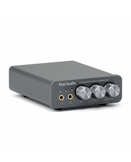 Fosi Audio K5 Pro Gaming DAC Headphone Amplifier