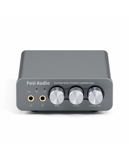 Fosi Audio K5 Pro Gaming DAC Headphone Amplifier