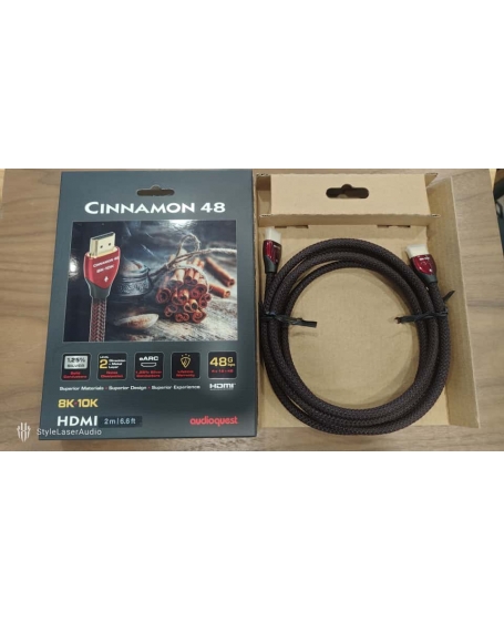 Audioquest Cinnamon 48 8K HDMI Cable 2Meter (PL)