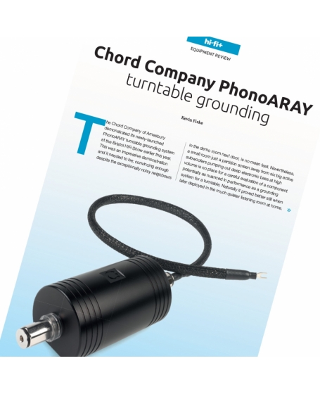 Chord PhonoARAY Turntable Earthing System Made in UK