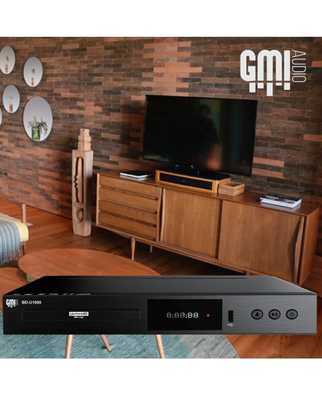 GMI BD-U1000 Universal 4K Ultra HD Bluray Player (Opened Box New)
