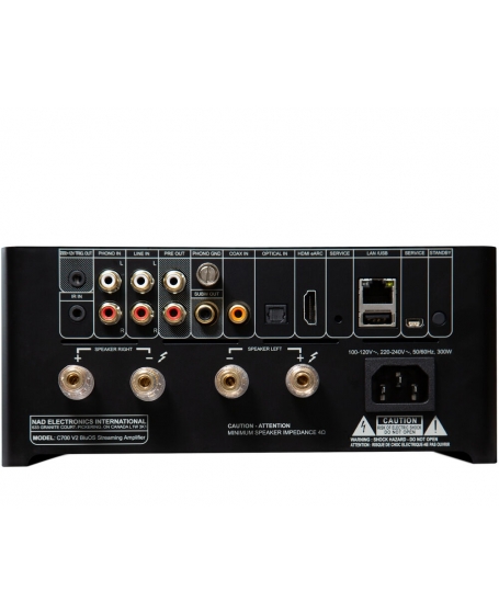 NAD C 700 V2 BluOS Streaming Amplifier