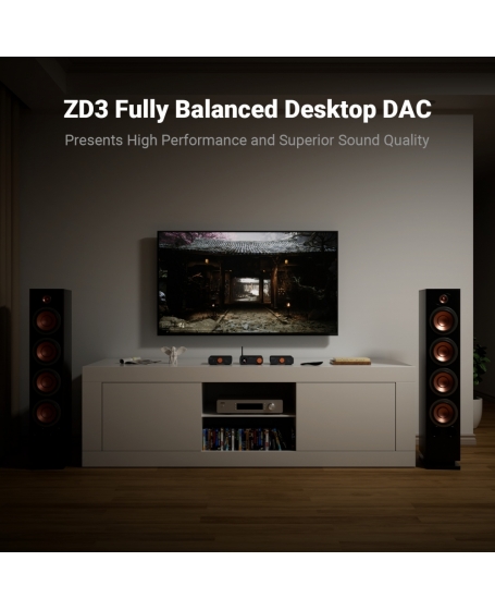 Fosi Audio ZD3 DAC/ Pre Amp + Fosi Audio V3-48V5A MonoBlock Power Amp Package - TOOS
