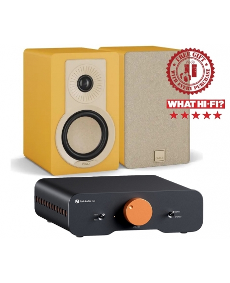 Fosi Audio ZA3-48V + Dali Kupid Hi-Fi System Package